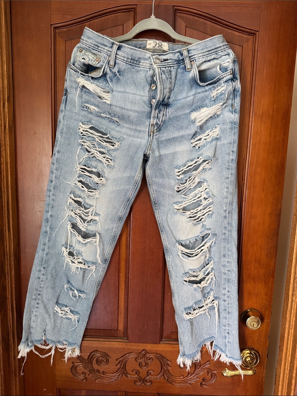 We The Free Light Blue Denim Jeans